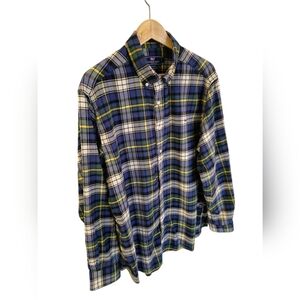 Patagonia Men's Vineyard Vines Slim Fit Plaid Whale Long Sleeve Size XL